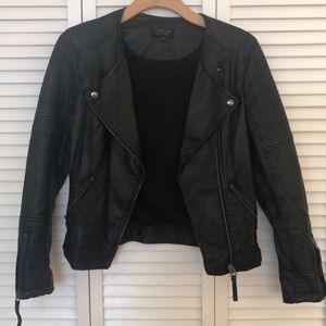 Topshop vegan leather jacket!